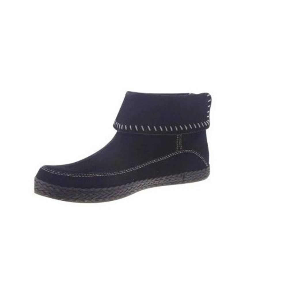 UGG Women's Varney black suede moccasin ankle boots Size 7.5